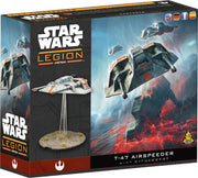 Asmodee Star Wars: Legion T-47 Airspeeder - Rebel Alliance Heavy Unit, Updated Multilingual Cards, Tabletop Miniatures Game, Strategy Game for Kids and Adults, Ages 14+, 2 Players, 90 Min Playtime