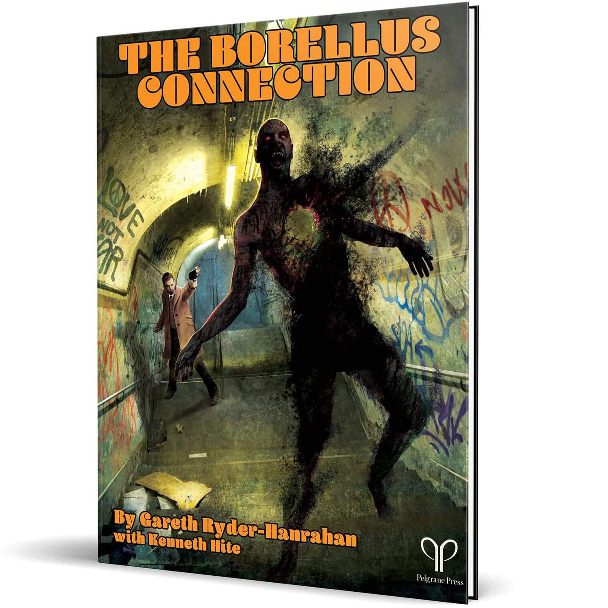 The Fall of Delta Green: Adventure: The Borellus Connection - Hardcover Role Playing Game Book, Pelgrane Press, Green