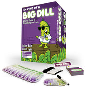Left Justified Studio I'm Kind of a Big Dill — Hilarious Party Card Game for Adults & Teens — Perfect for Game Night & Parties — Bluffing, Guessing & Exaggeration with Tokens for Friends & Family Fun!