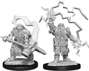 D&D: Nolzur's Marvelous Minis: Dwarf Cleric Male Wave 14 (Unpainted)