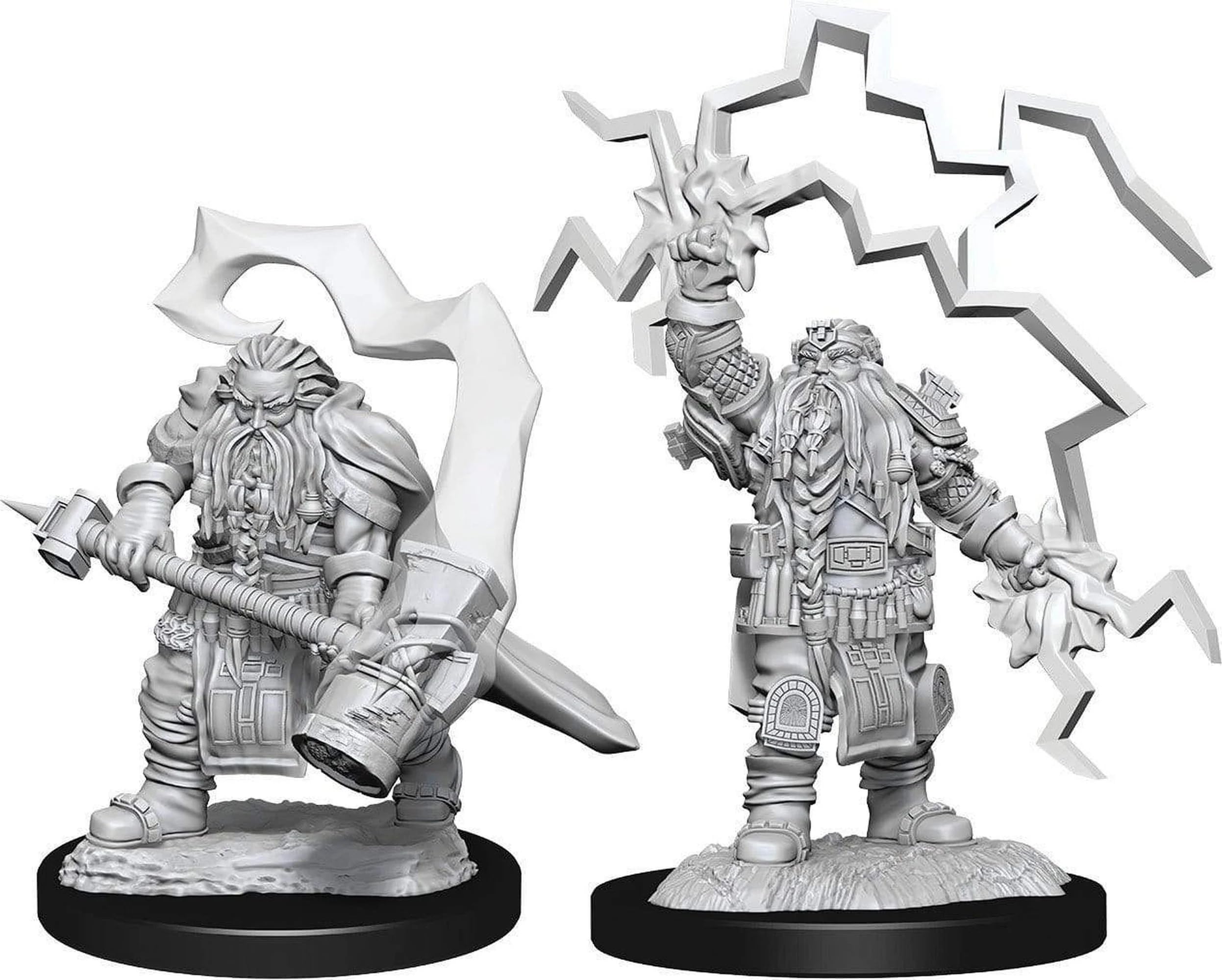 D&D: Nolzur's Marvelous Minis: Dwarf Cleric Male Wave 14 (Unpainted)