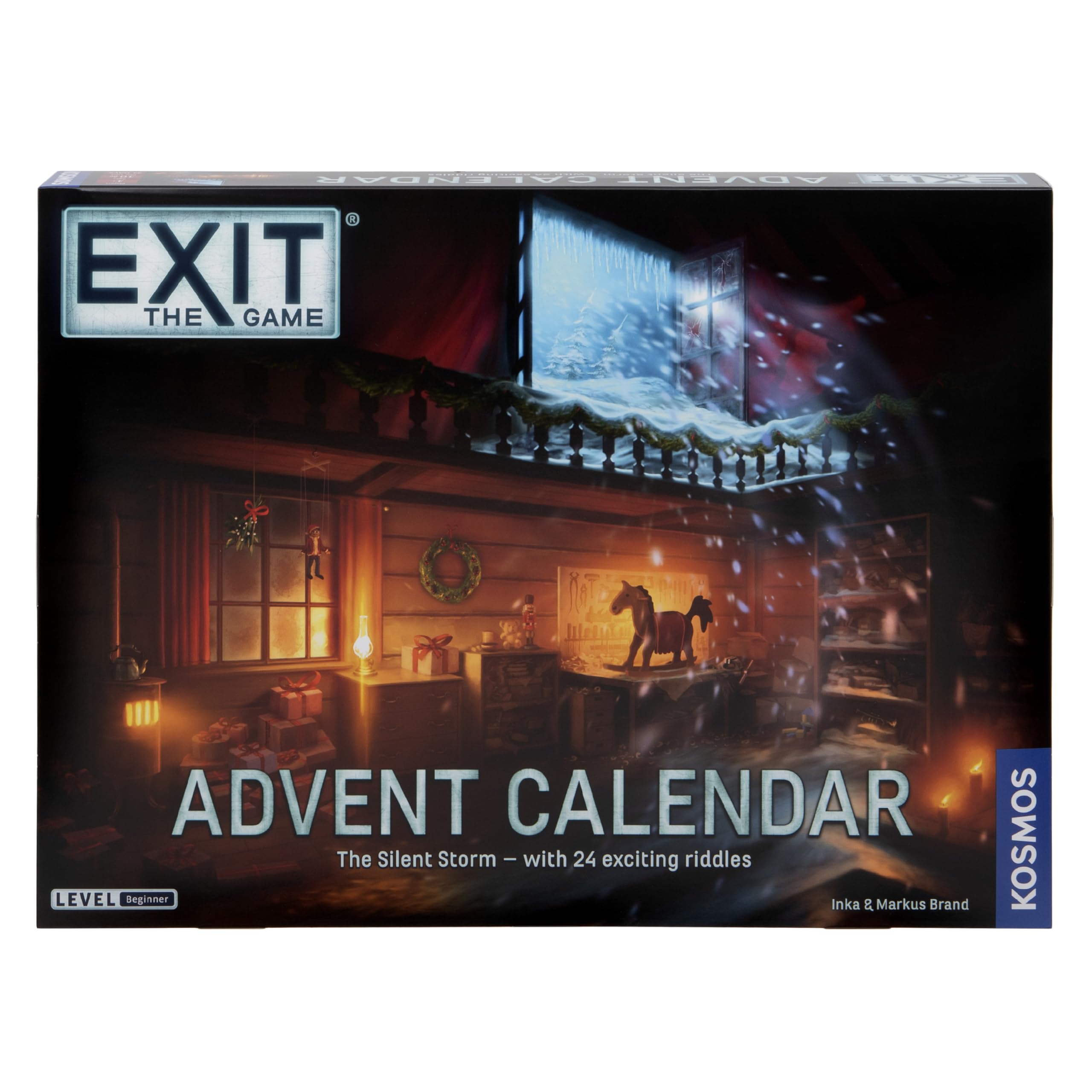 EXIT: The Game - Advent Calendar - The Silent Storm Family Game Cooperative Puzzle a Day Escape Room