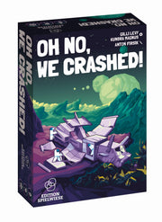 Hachette Boardgames Oh No We Crashed! | Cooperative Beat-The-Timer Party Game for Kids, Teens, & Adults | Repair The Crashed Ship Before Time Runs Out | Ages 6+ | 3 to 6 Players | 1-5 Minutes