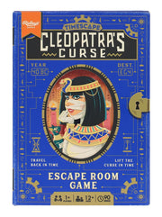 Ridley's Games Timescape: Cleopatra’s Curse an Escape Room Game - Brainteasers - Mystery Solving - Crack The Code - Game Night Favorites - Ages 12+ | 90 Minute Gameplay - Re-Gift to Your Friends!