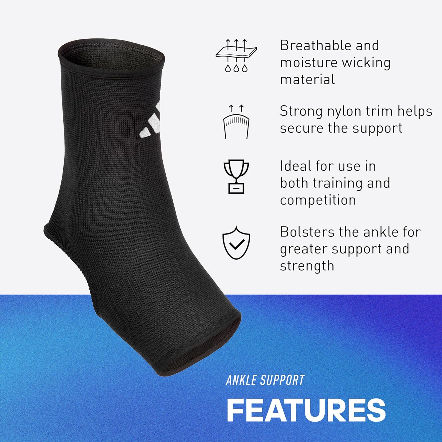 Adidas Classic Ankle Support Sleeve - L