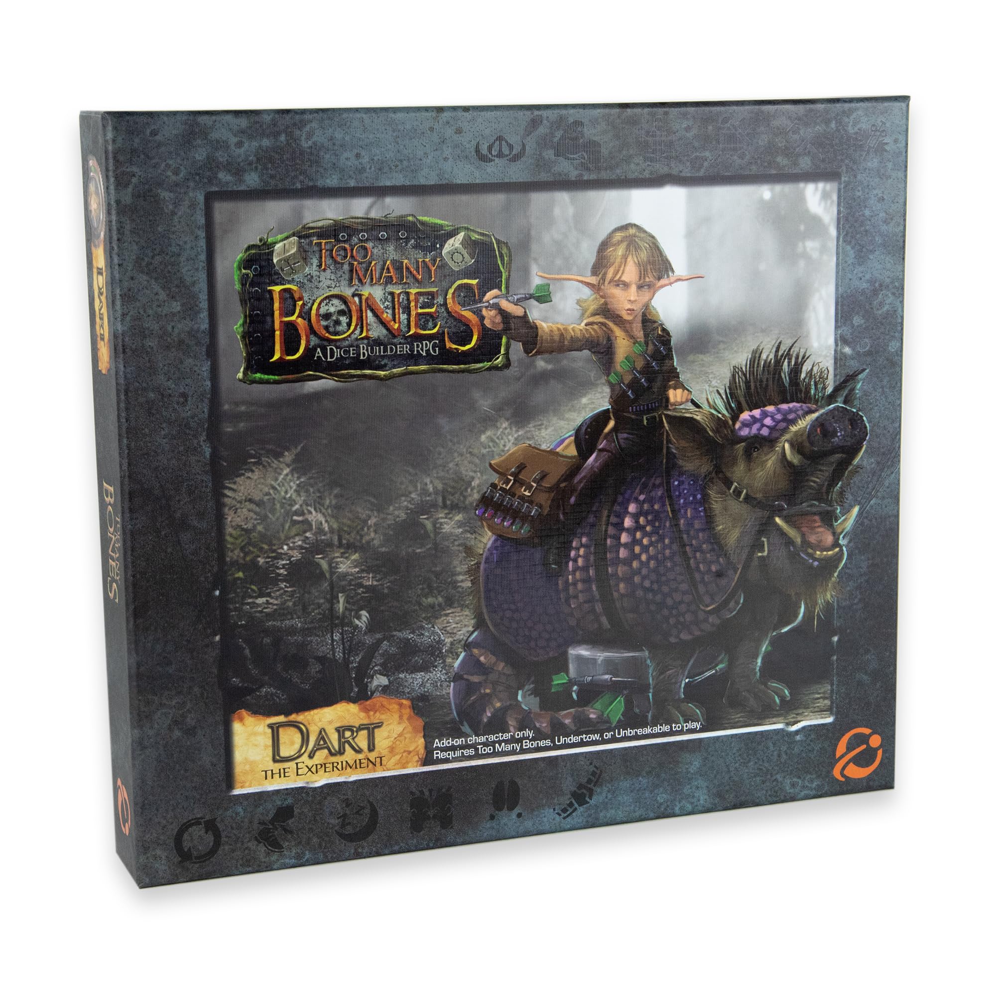 Chip Theory Games Too Many Bones: Dart Dice-Builder Roleplaying Game Expansion Strategic Fantasy RPG Game Accessories for Ages 14 and Up, 1-4 Players