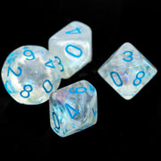 Chessex Borealis Icicle Luminary 10 x D10 Dice Set CHX27381, Medium