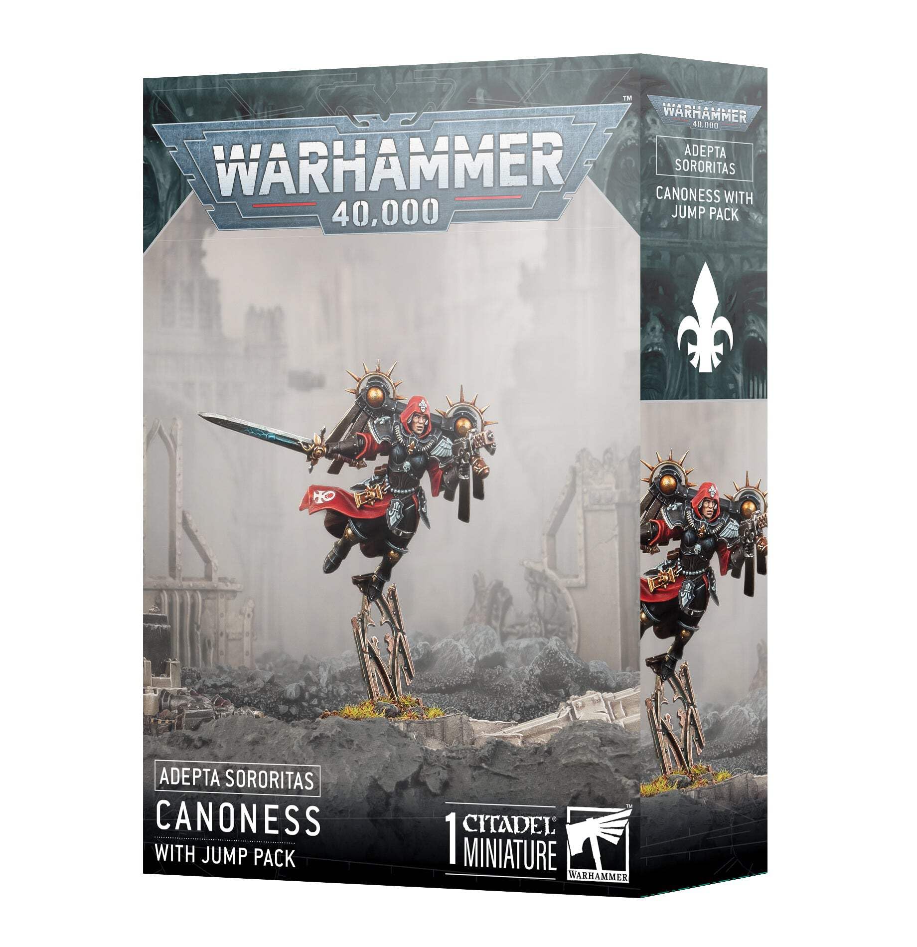 Games Workshop Warhammer: ADEPTA SORORITAS: Canoness W/Jump Pack