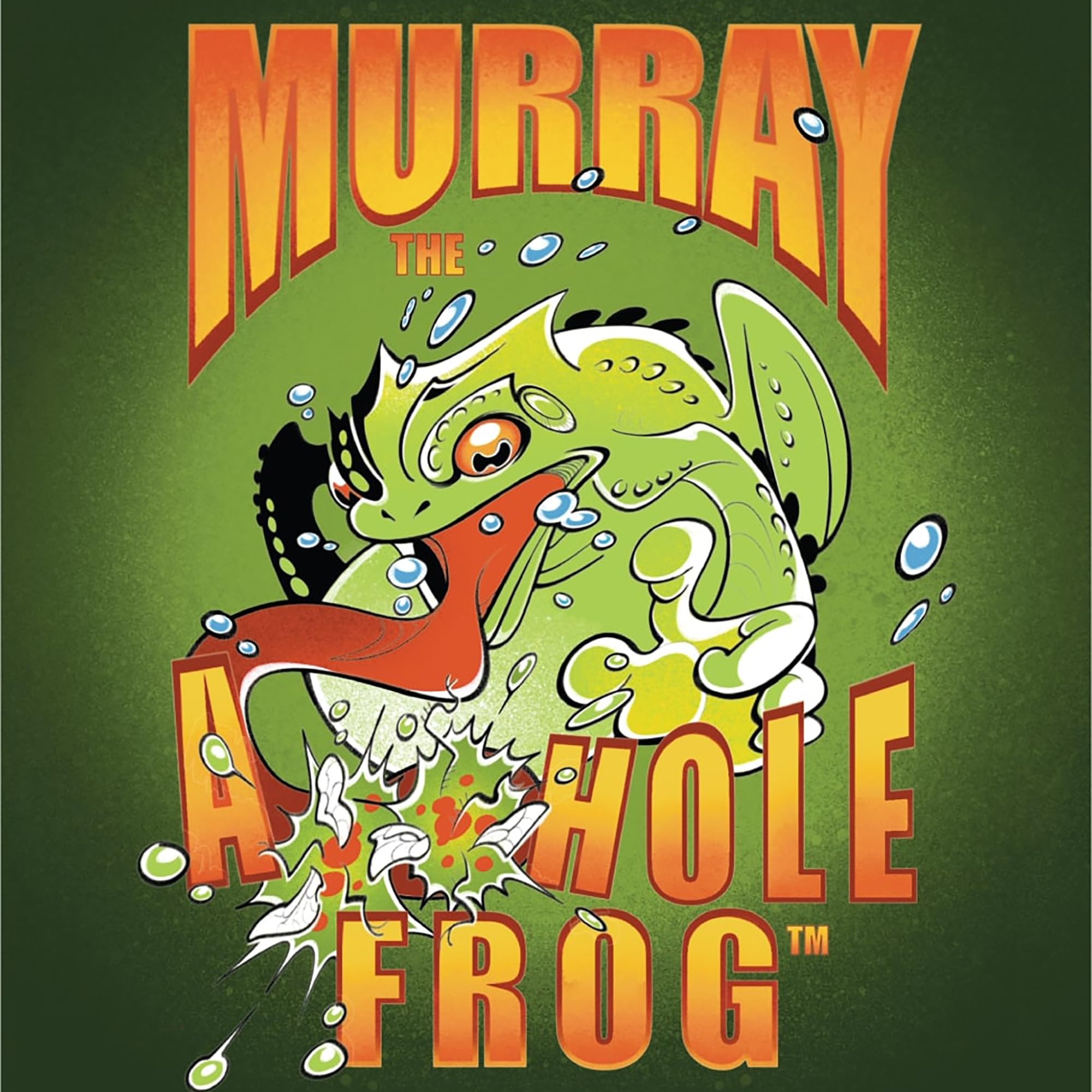 Devious Weasel Games: Murray The A**Hole Frog - Set Collection & Destruction Card Game, Manage Insect Swarms & Murray, Age 14+, 3-6 Players, 30-45 Min
