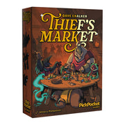 Thief's Market | Easy to Learn and Quick to Play | Strategic Dice-Drafting Board Game (Deluxe Edition)