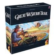 Asmodee Great Western Trail 2nd Edition Board Game - Epic Strategy Board Game for Ranchers and Adventurers, Family Game for Kids & Adults, Ages 12+, 1-4 Players, 75-150 Min Playtime