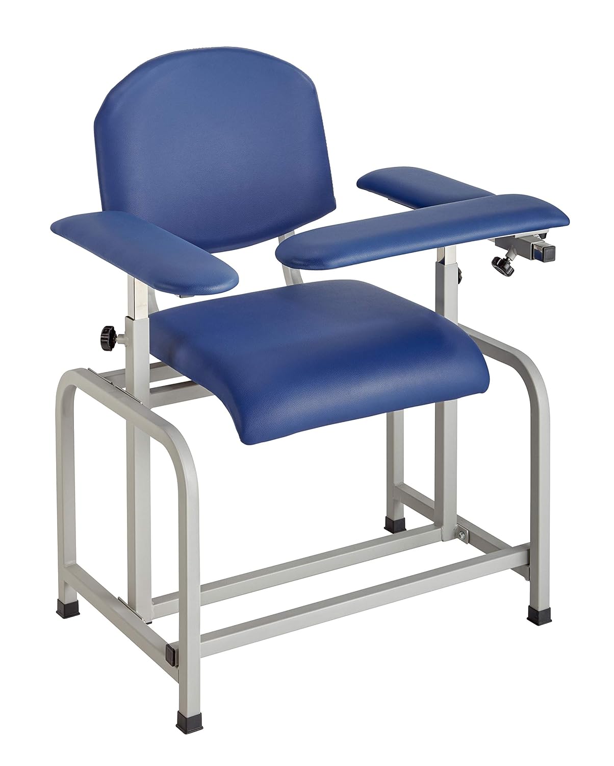 Blue Padded Phlebotomy Blood Drawing Chair