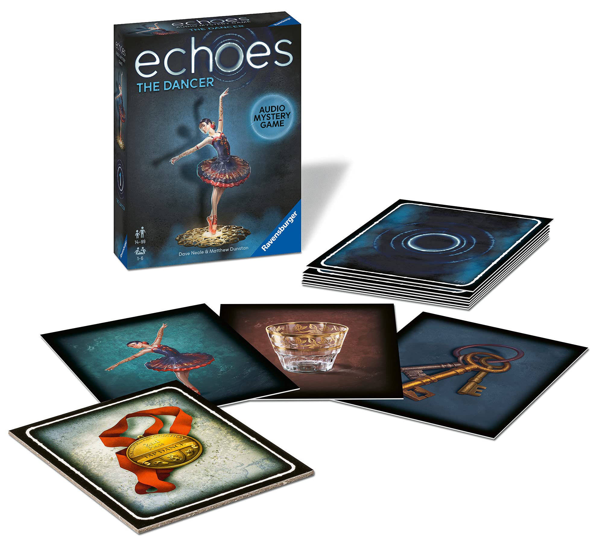 Ravensburger Echoes: The Dancer – A Thrilling and Immersive Audio Mystery Game for Ages 14 and up