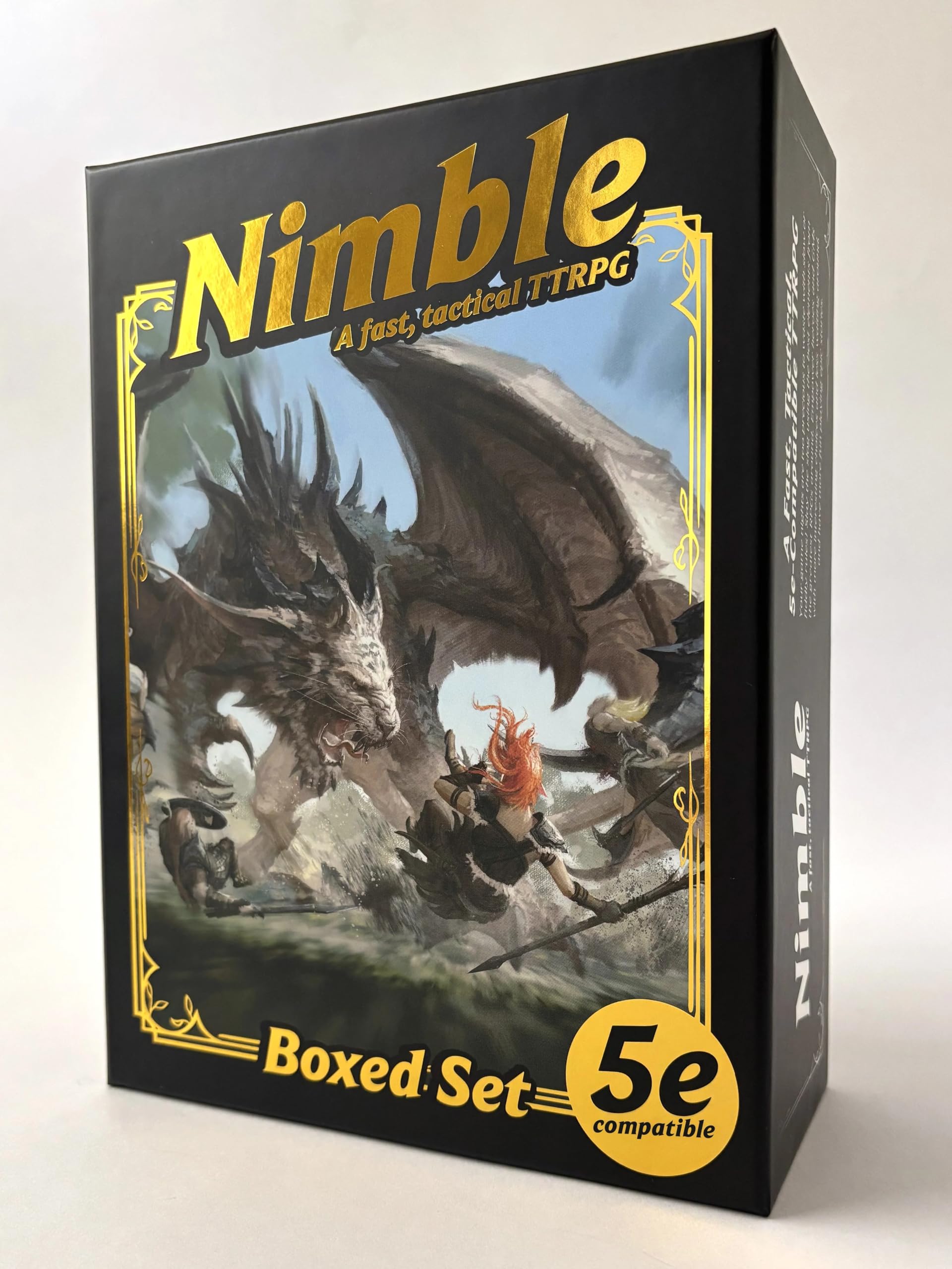 Nimble: A Fast Tactical TTRPG - Boxed Set (5E)