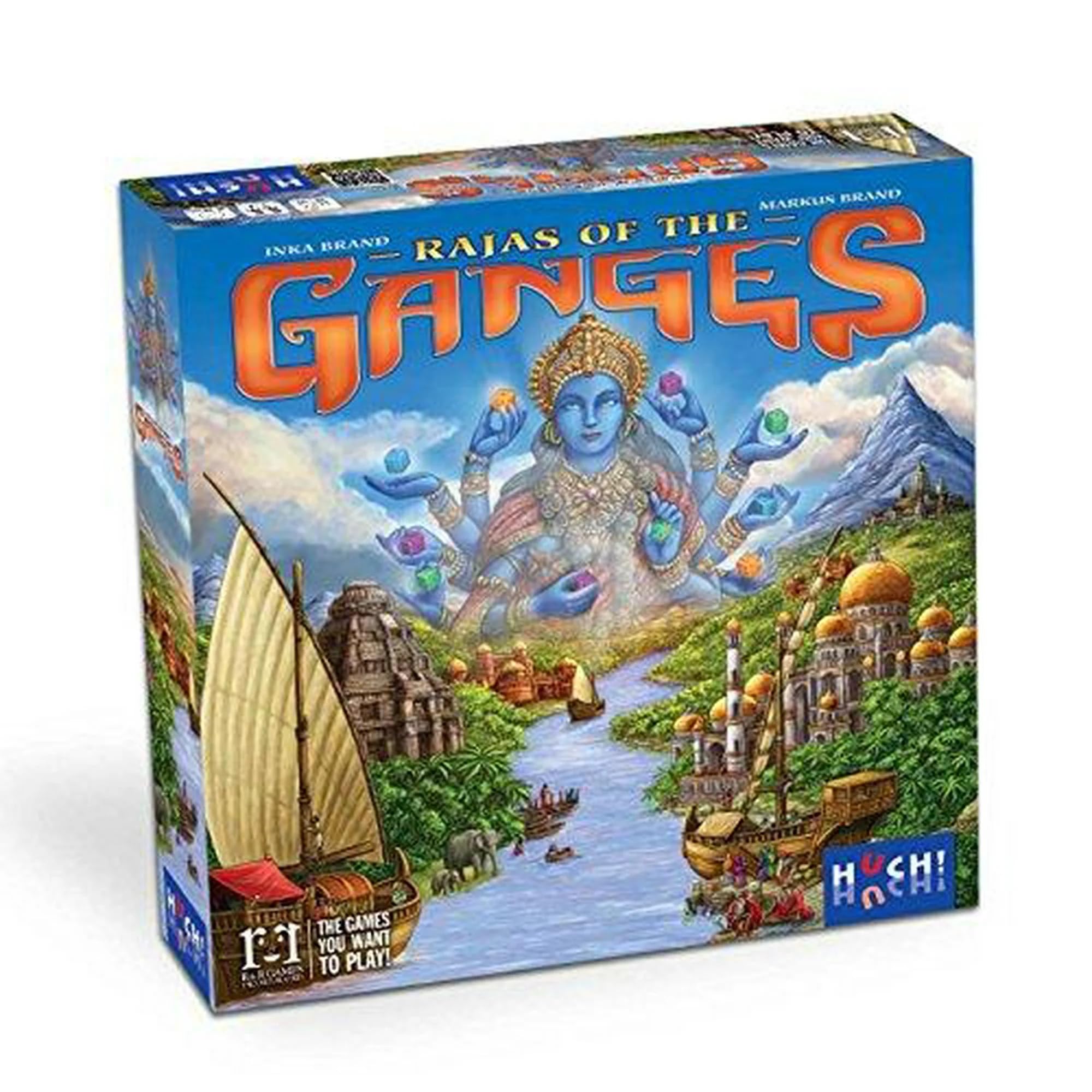 R & R Games Rajas of The Ganges Strategy Board Game