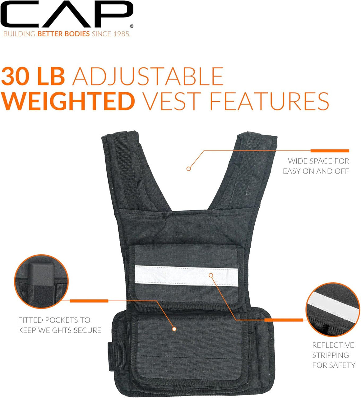 CAP 30 lb Weighted Vest for women