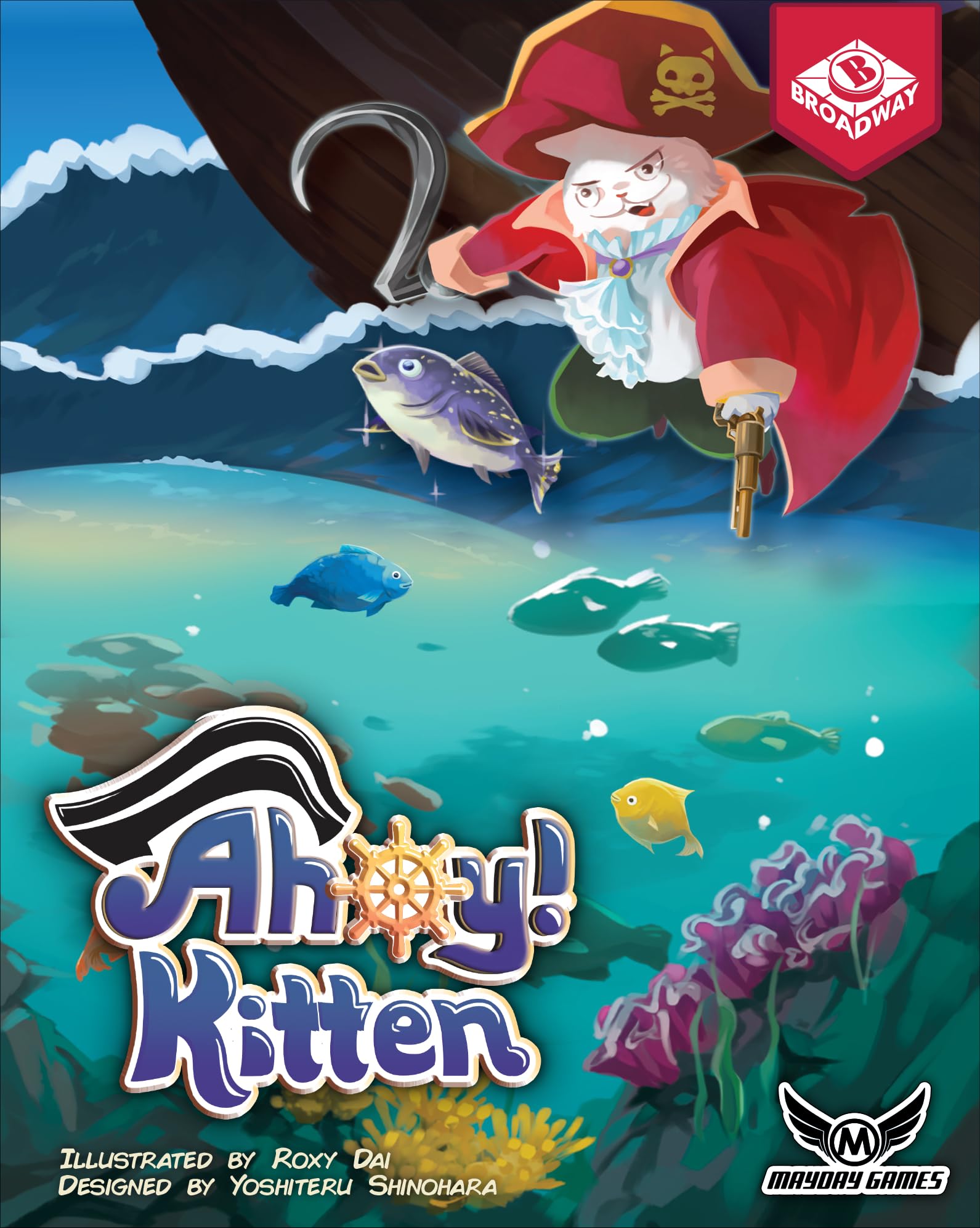 Mayday Games Ahoy! Kitten 2-6 Player Game