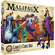 Malifaux Linh Ly Core Box: Ten Thunders, Red Library, 4 Miniatures, Ages 14+