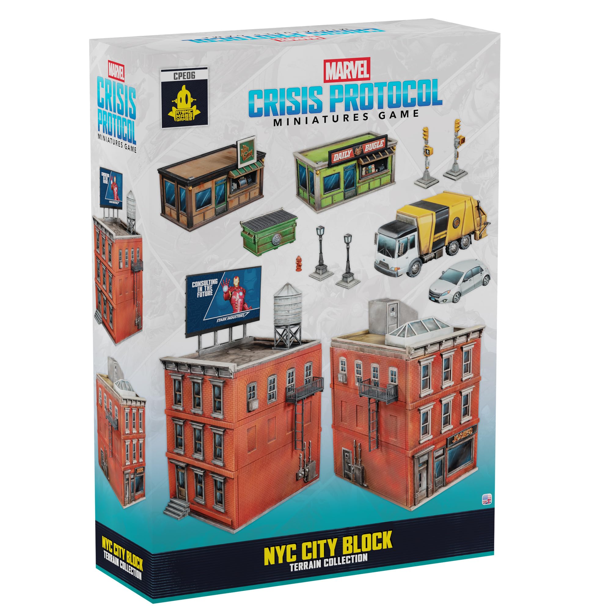 Marvel: Crisis Protocol - NYC City Block Terrain Collection