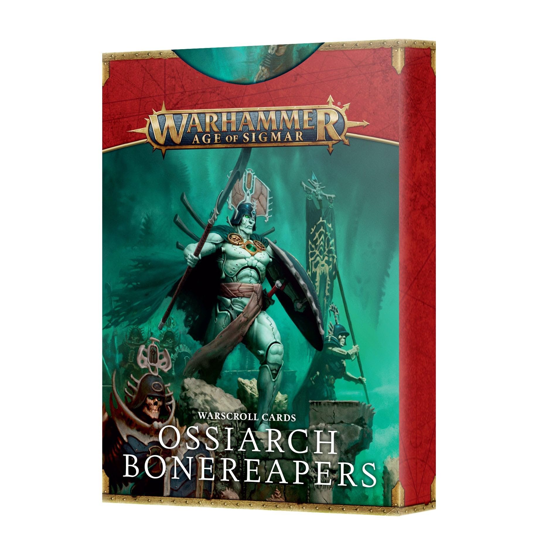 94-02 Warhammer Age of Sigmar: Ossiarch Bonereapers: Warscroll Cards