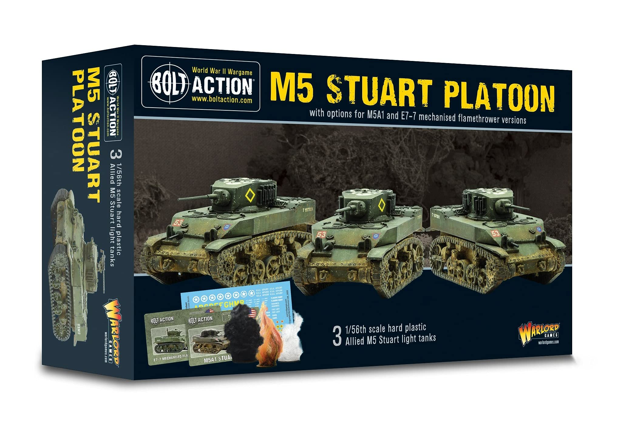 Warlord Games M5 Stuart Platoon