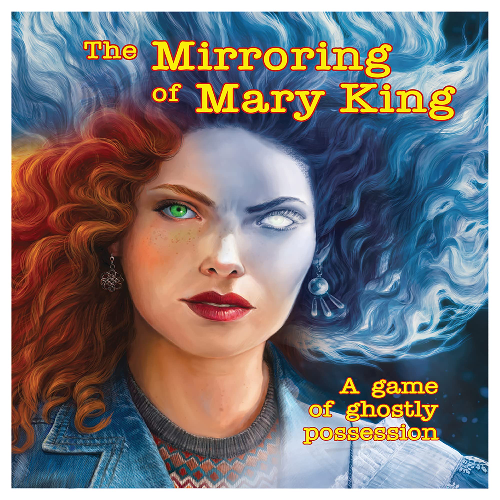 Devious Weasel The Mirroring of Mary King - Card Game, Ages 14+, 2 Players, 20-45 Min