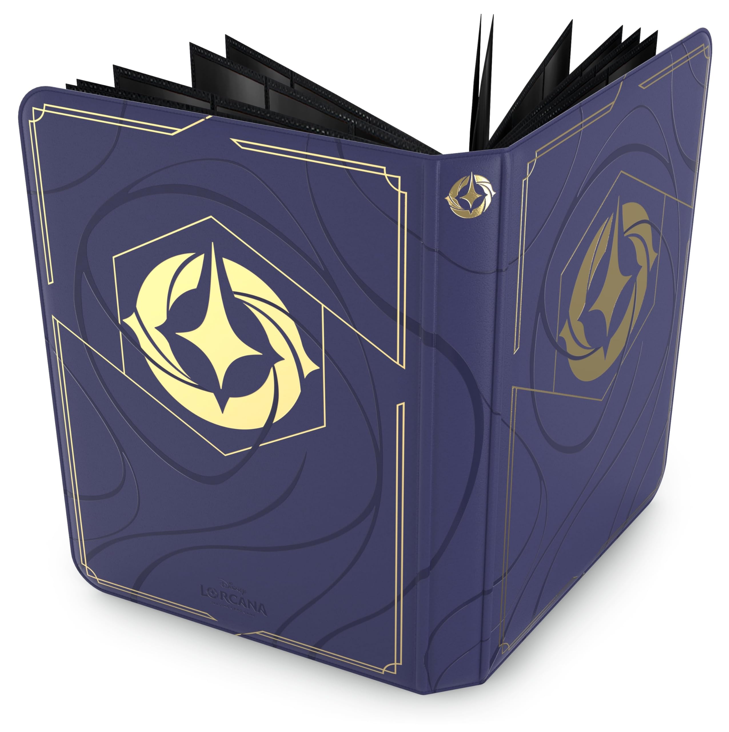 Ravensburger Disney Lorcana TCG: Premium Portfolio featuring Lorcana Card-Back Artwork | Holds Up to 252 Cards | Premium Storage | Stylish Protection | Ideal for Collectors & Players | Ages 8+
