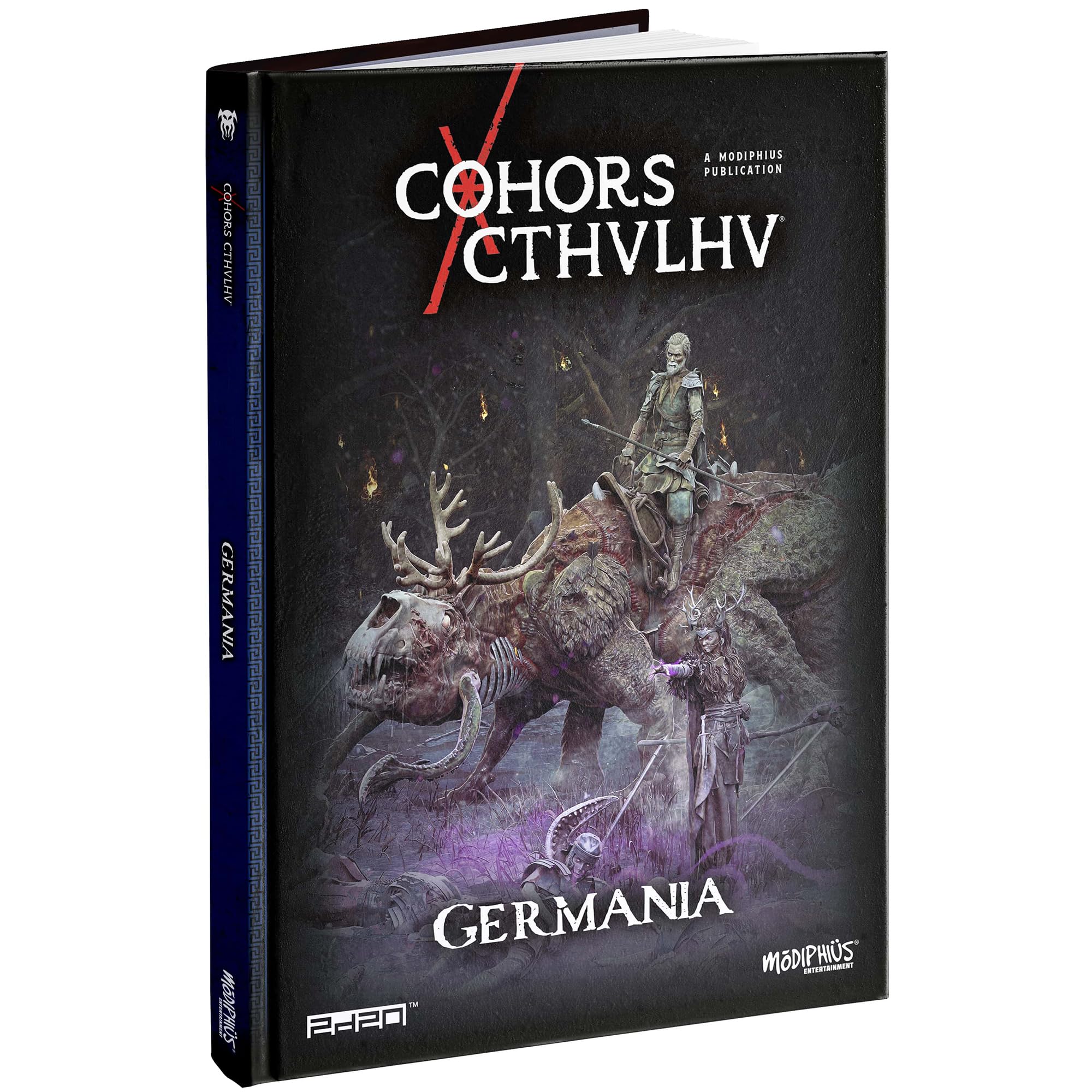 Modiphius Entertainment: Cohors Cthulhu RPG: Germania - Hardcover Adventure Book, Battle Horrors in The Age of Rome, 185pg Roleplaying Game Supplement