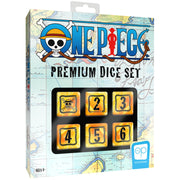 One Piece Premium Dice Set, Custom Dice with Collectible Monkey D. Luffy Tin Case, Based on The Japanese Manga and Anime Series, Officially Licensed Eiichiro Oda & Shueisha Collectible & Merchandise