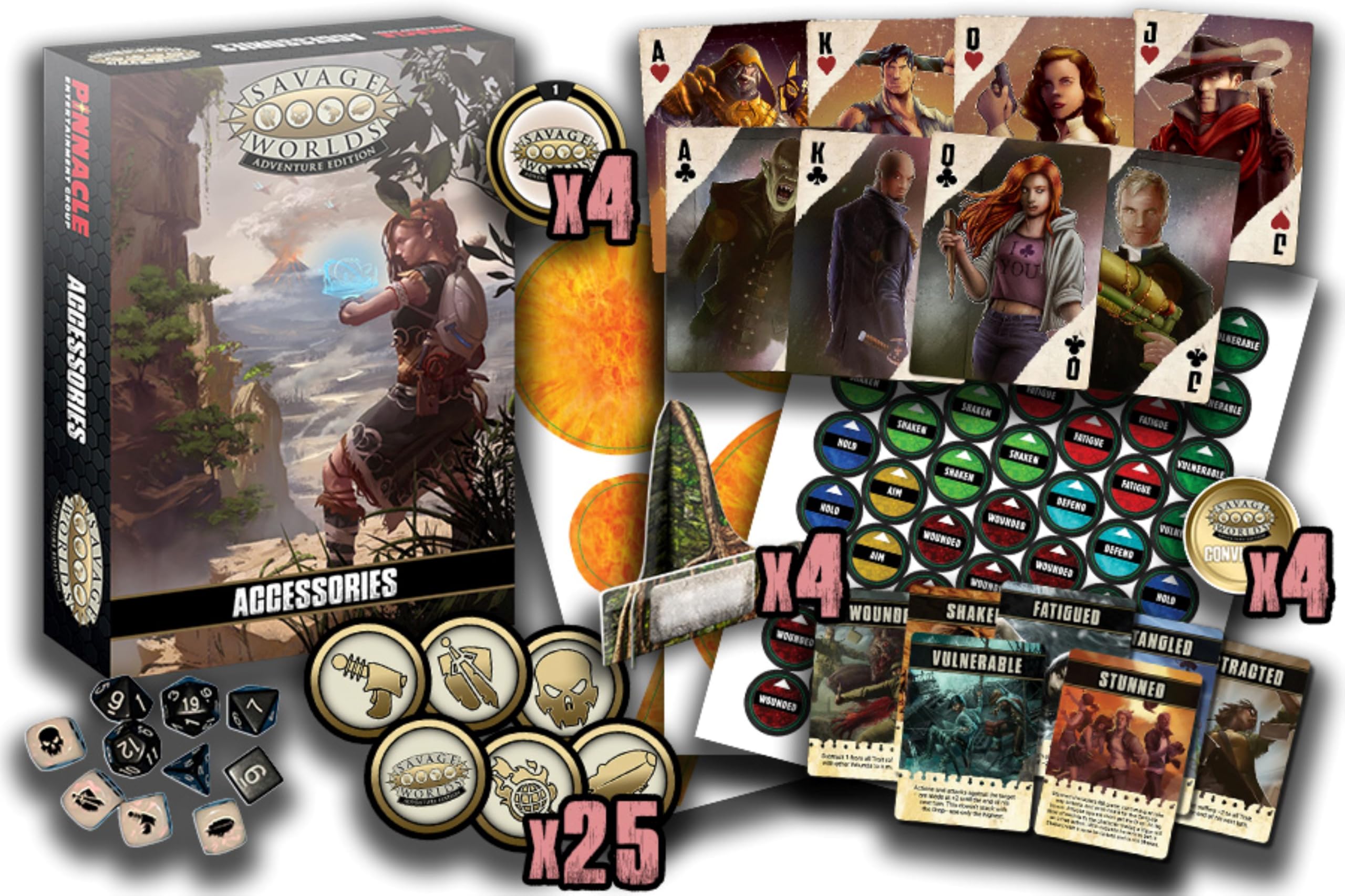 Savage Worlds Adventure Edition: Accessory Box (SWADE)