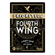 Hasbro Gaming Priorities Fourth Wing Edition Game | Officially Licensed Party Game Inspired by Empyrean Series | Ages 17+ | 3+ Players | 20 Mins.