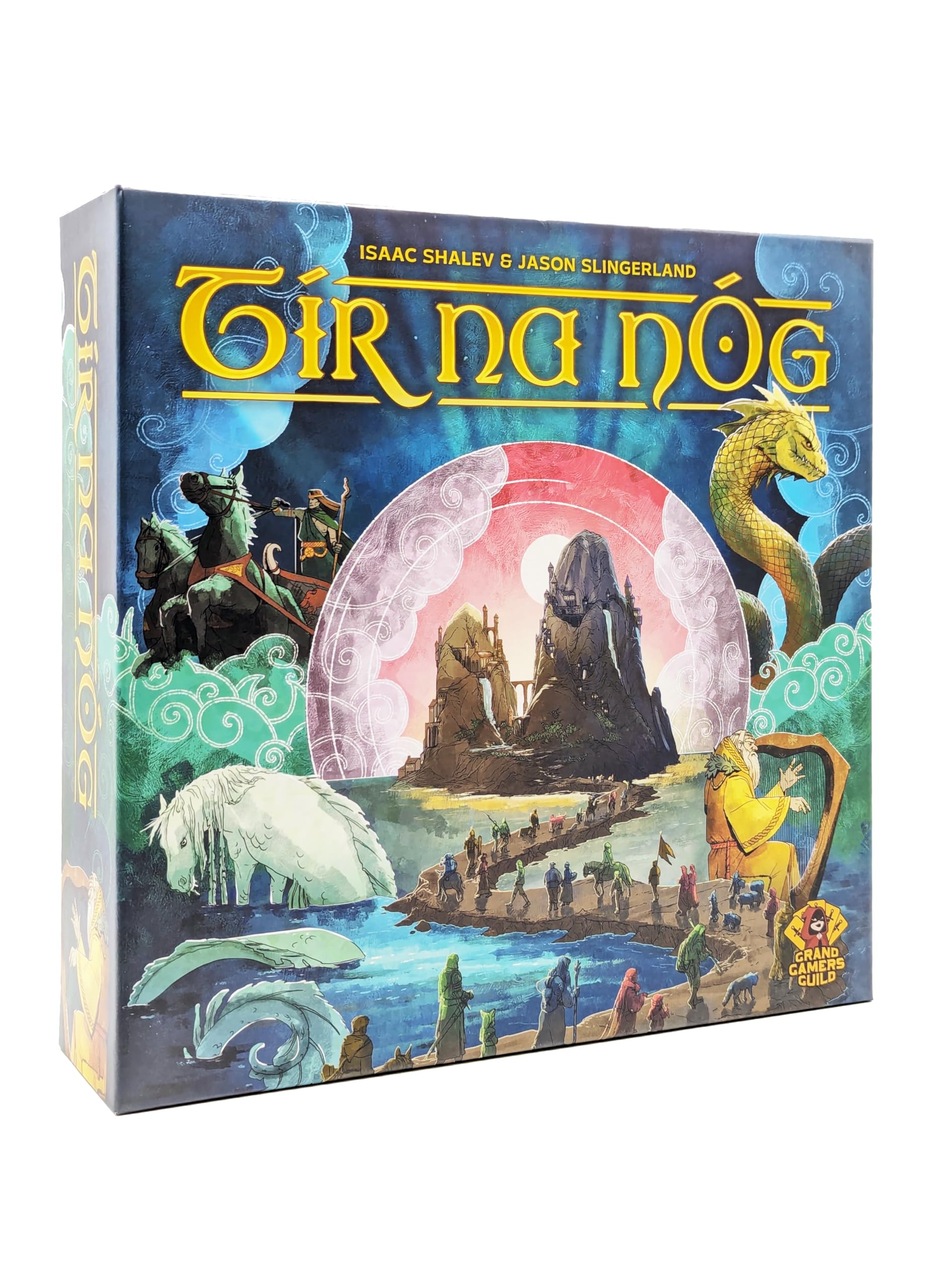 Tír na nÓg: Between Worlds by Grand Gamers Guild, Strategy Board Game, for 1 to 5 Players and Ages 13+