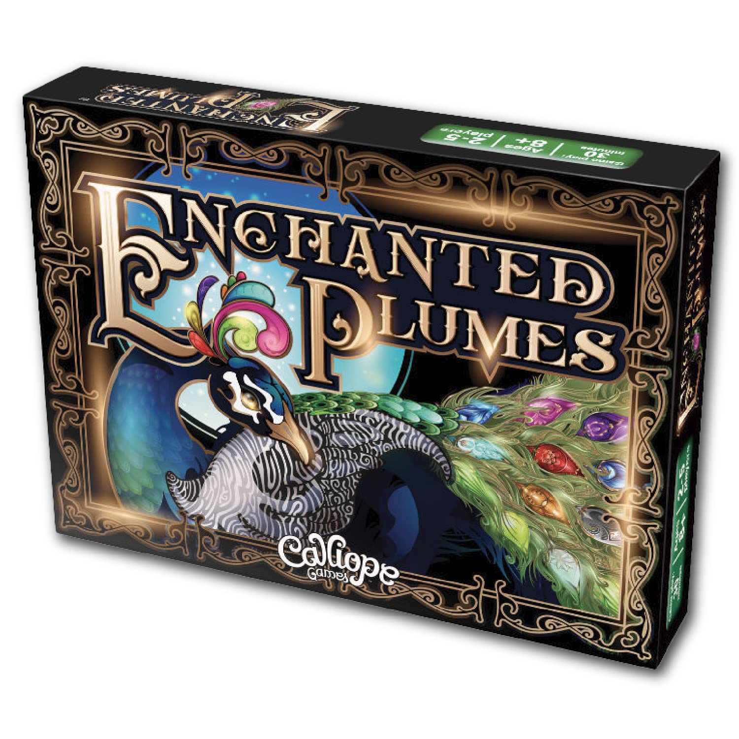 Calliope Games Enchanted Plumes - Strategy Card Game - Perfect for Family Game Night - 2-6 Players - from The Makers of Tsuro and Roll for It!