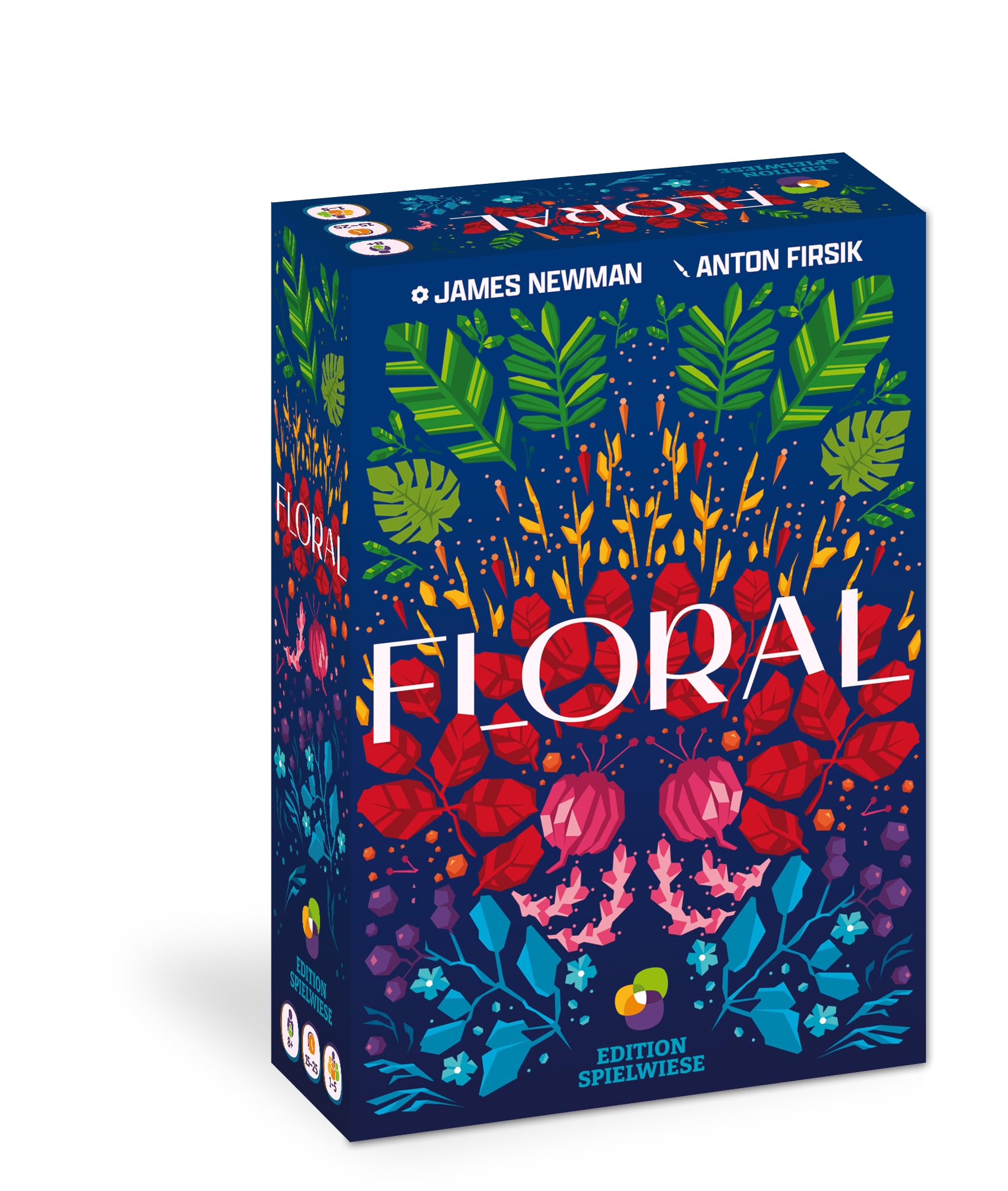 Hachette Boardgames Floral | Stunning Strategic Card Layering Game for Kids, Teens & Adults | Grow The Most Beautiful Garden | Fun & Artistic Tabletop Card Game | Ages 8+ | 1 to 5 Players | 15-25 Min