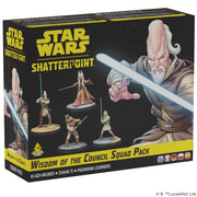 Star Wars Shatterpoint Wisdom of The Council Squad Pack - Tabletop Miniatures Game, Strategy Game for Kids and Adults, Ages 14+, 2 Players, 90 Min Playtime, Made by Atomic Mass Games
