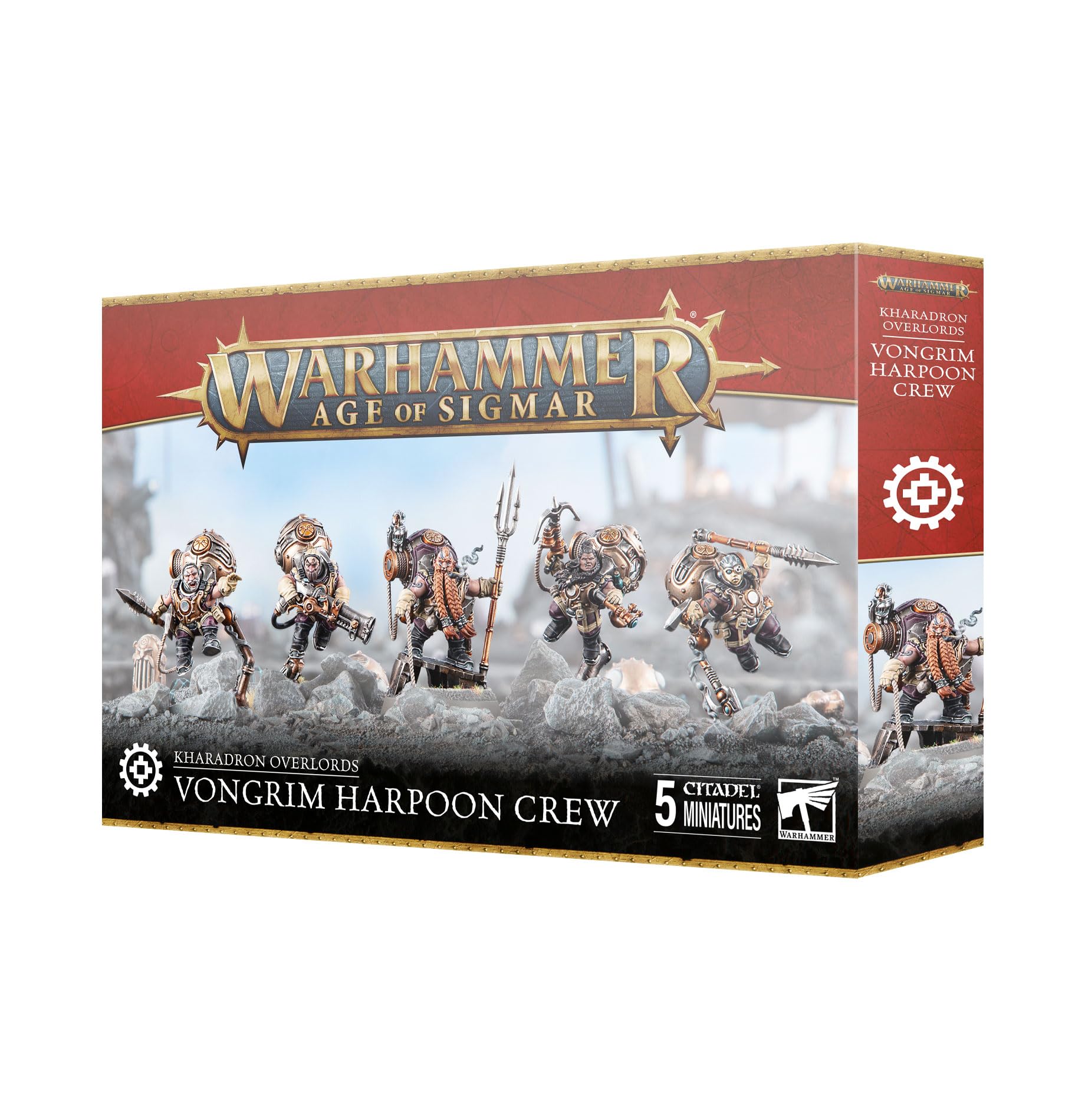 Games Workshop Warhammer AoS: Kharadron Overlords: Vongrim Harpoon Crew