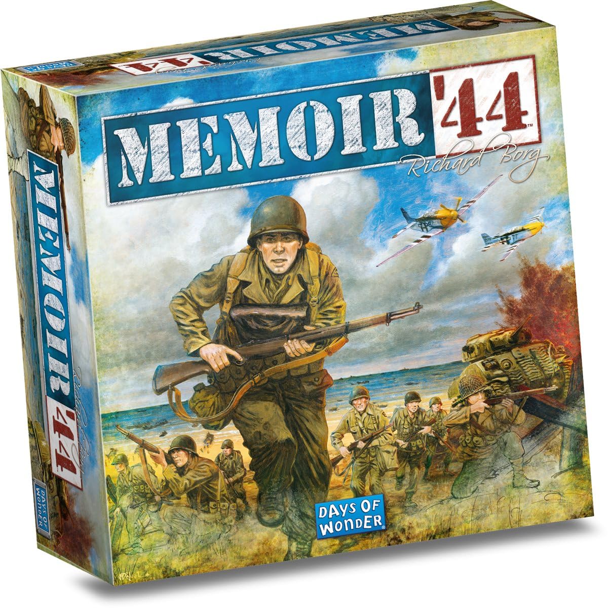 Memoir '44 Board Game - WWII Historical Board Game of Epic Battles! Tabletop Miniatures Strategy Game for Kids & Adults, Ages 8+, 2-8 Players, 30-60 Minute Playtime, Made by Days of Wonder