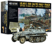 Warlord Games Sd.Kfz 250 Alte (Options for 250/1, 250/4 & 250/7) - 1:56 / 28mm Plastic Scale Model for Bolt Action Highly Detailed World War 2 Miniatures for Table-top Wargaming