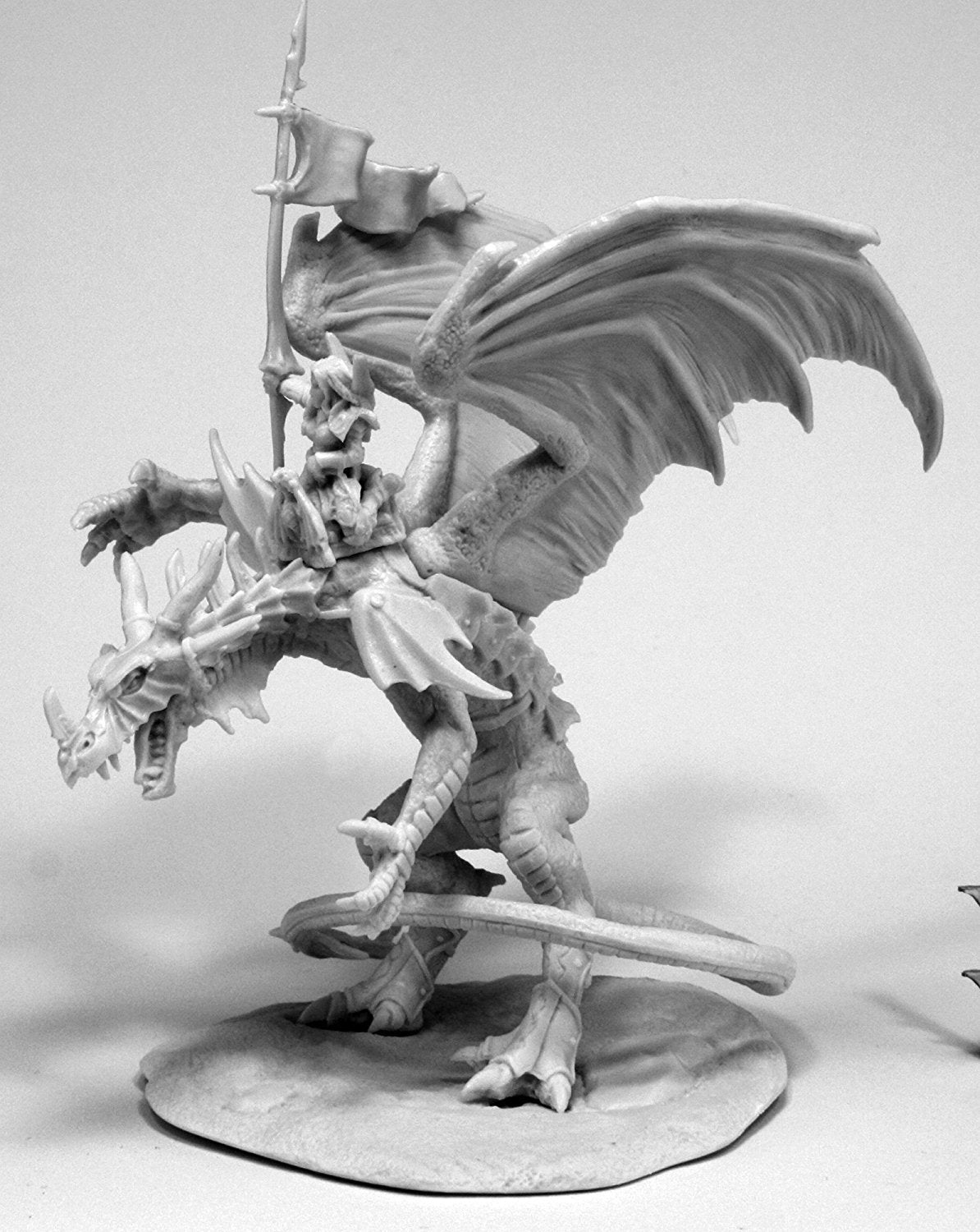 Bones: Reaper Miniatures 77557 Kyra and Lavarath (Dragon and Rider), Bones Miniature