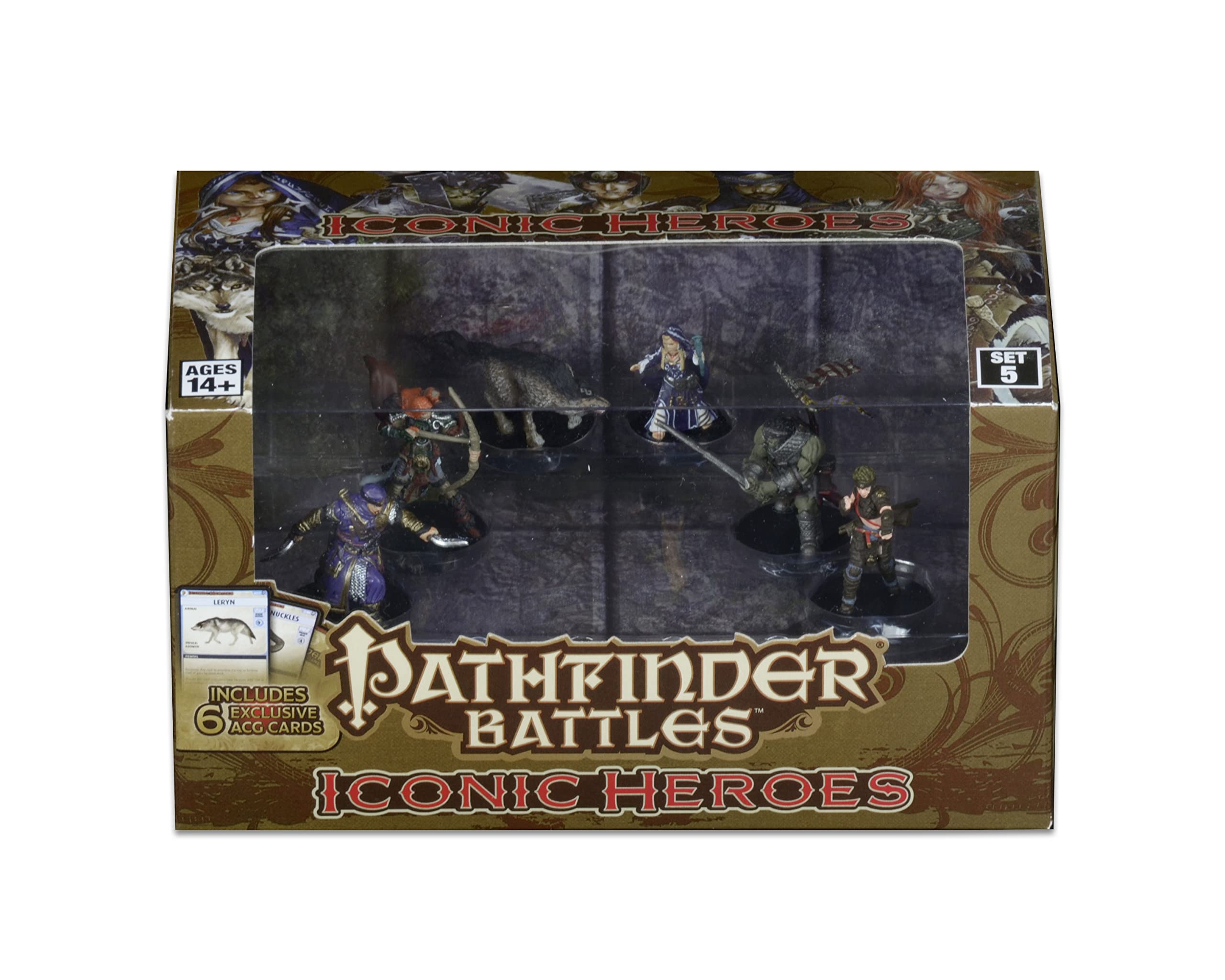 WizKids Pathfinder Battles Minis: Iconic Heroes Box Set 5
