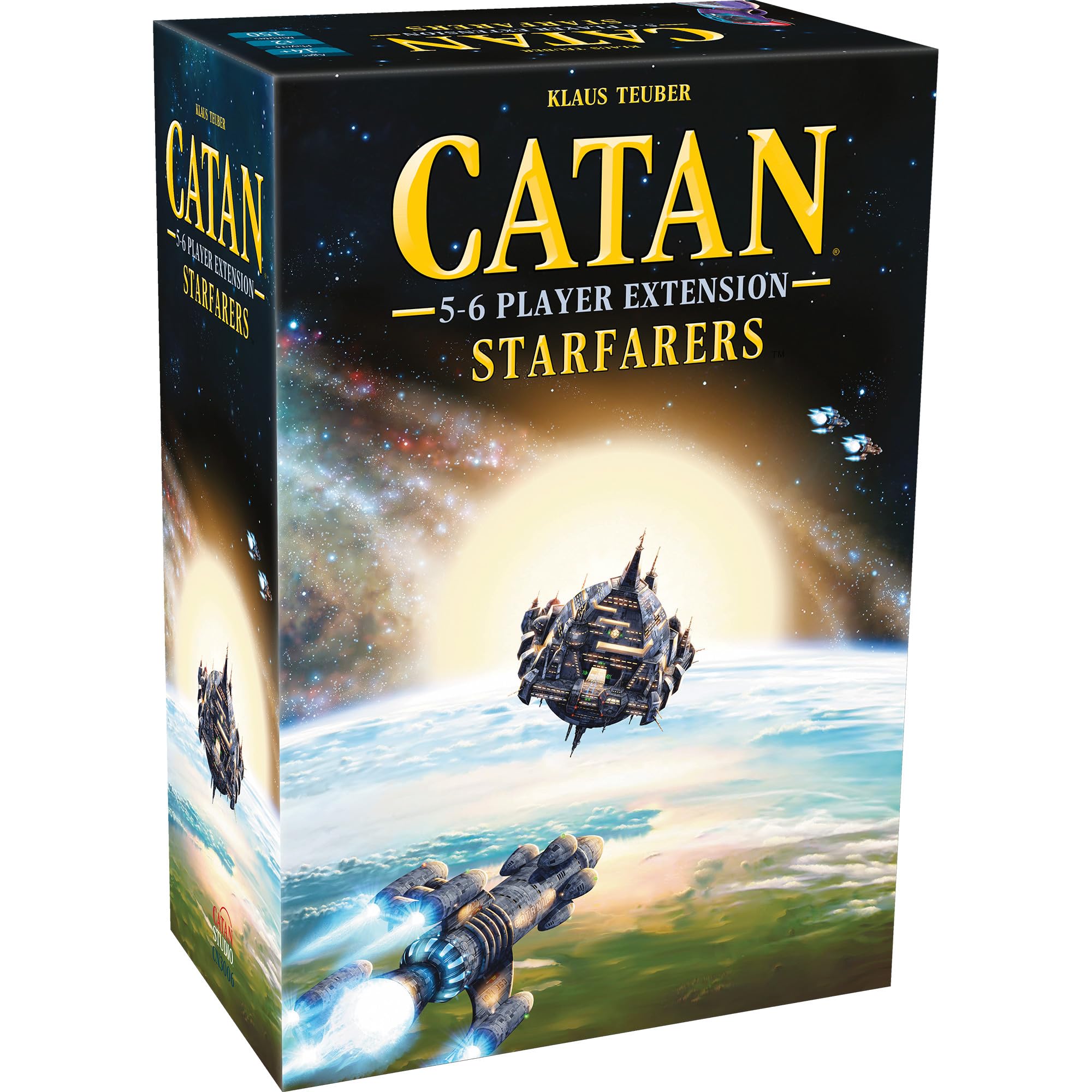 CATAN Starfarers Board Game 5-6 Player Extension - Expand Your Galactic Exploration!, Strategy Game for Kids and Adults, Ages 14+, 3-6 Players, 120-150 Minute Playtime, Made by CATAN Studio
