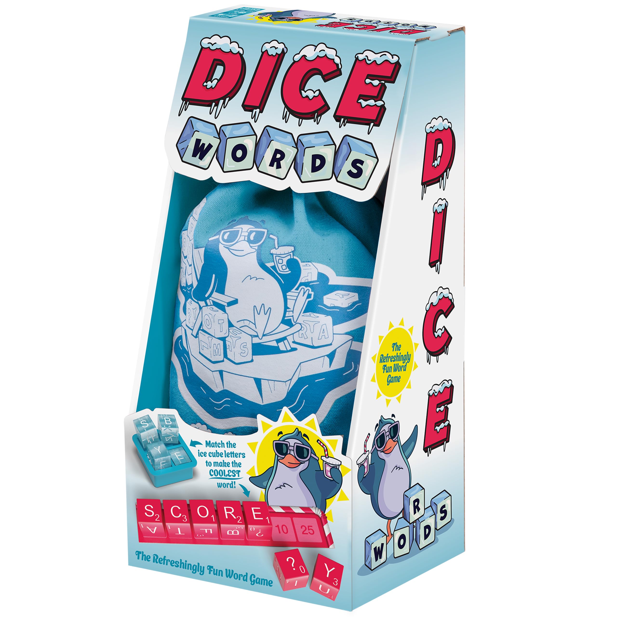 Thames & Kosmos Dice Words Tabletop Game | Family-Friendly Word Game for 2-4 Players Ages 8 & Up, 30 Minute Play Time | Simple Rules, Simultaneous Gameplay, Variants for New & Young Players
