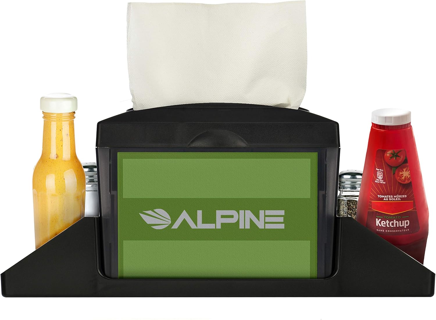 Tabletop Interfold Napkin Dispenser with Caddy (2 pack)