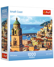 Trefl Amalfi Coast 1000 Piece Jigsaw Puzzle 27"x19" DIY Puzzle, Creative Fun, Classic Jigsaw for Adults and Children from 12 Years Old