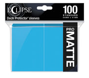 Ultra Pro E-15615 Eclipse Standard Matte Sleeves 100 Pack-Sky Blue