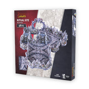 Dungeons & Lasers: Ritual Site Pre-Painted Terrain Set for DND and Tabletop RPG Games - 5E Compatible for 28-32mm Scale - for 14 Years +