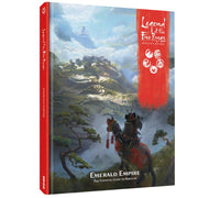 Asmodee Legend of The Five Rings Roleplaying Game Emerald Empire SOURCEBOOK - Explore The Rich Culture and Geography of Rokugan, Ages 14+, 3-5 Players, 2 Hour Playtime
