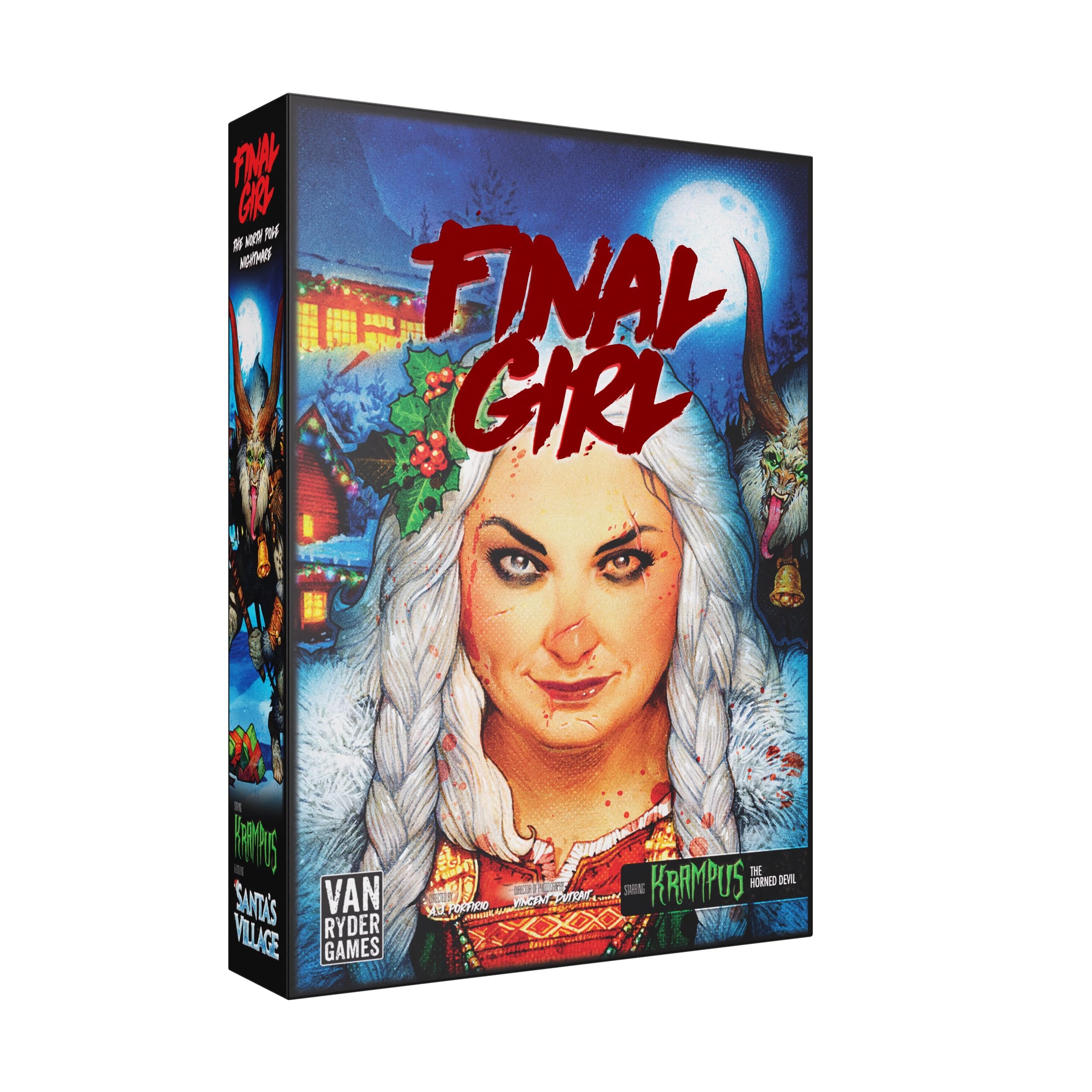 Van Ryder Games Horror Board Game, Final Girl, The North Pole Nightmare, Special Feature Film Box, Core Box Required, 20-60 Minutes Gameplay, Ages 14+