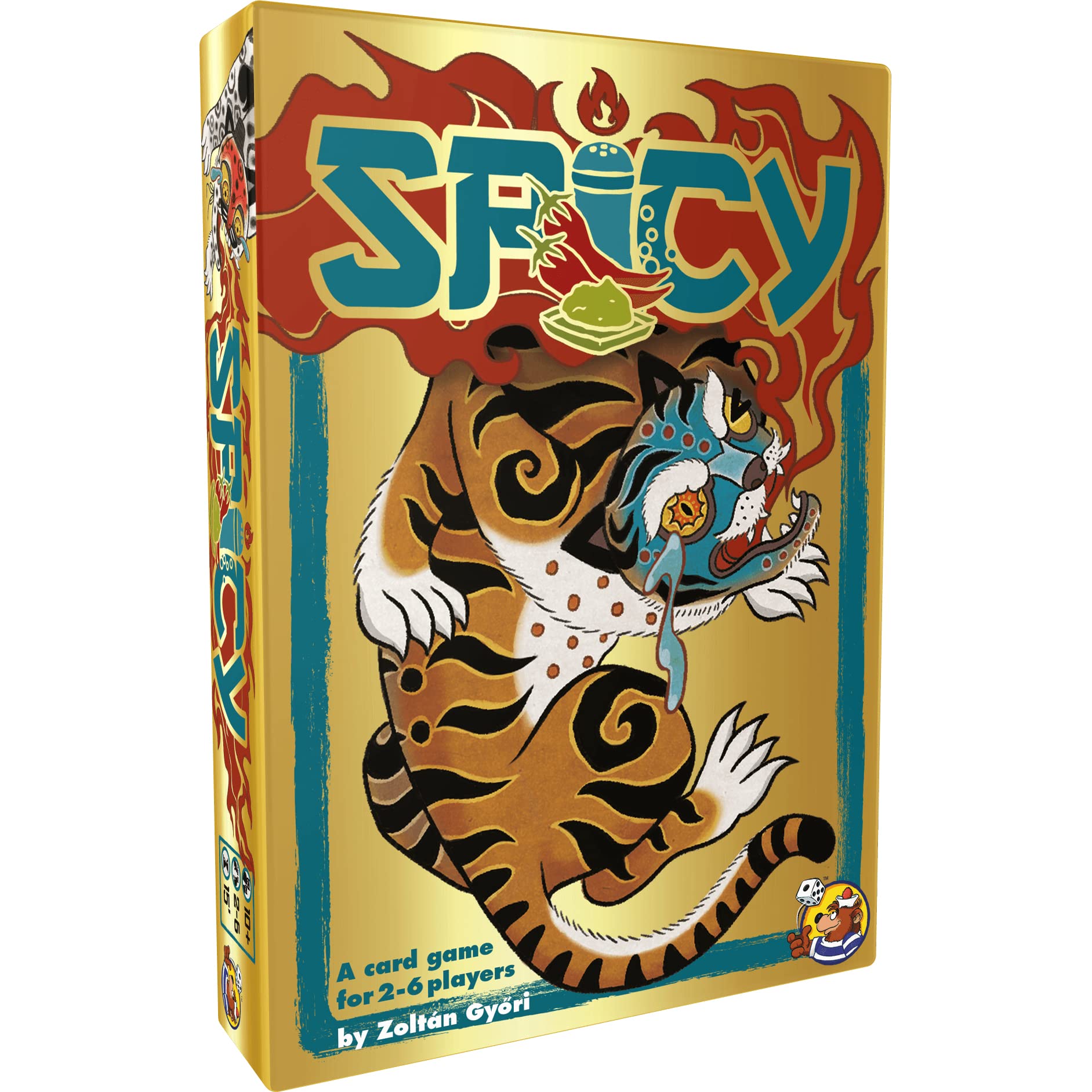 HeidelBR Games Spicy Strategy Card Game | Bluffing Game for Adults & Kids | Family Game Night Fun | Ages 10+ | 2-6 Players | 15 Min Playtime
