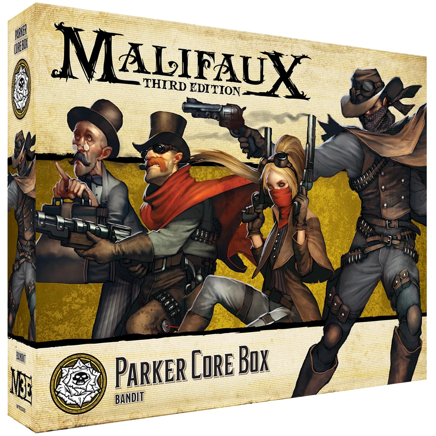 Malifaux Third Edition Outcasts Parker Core Box